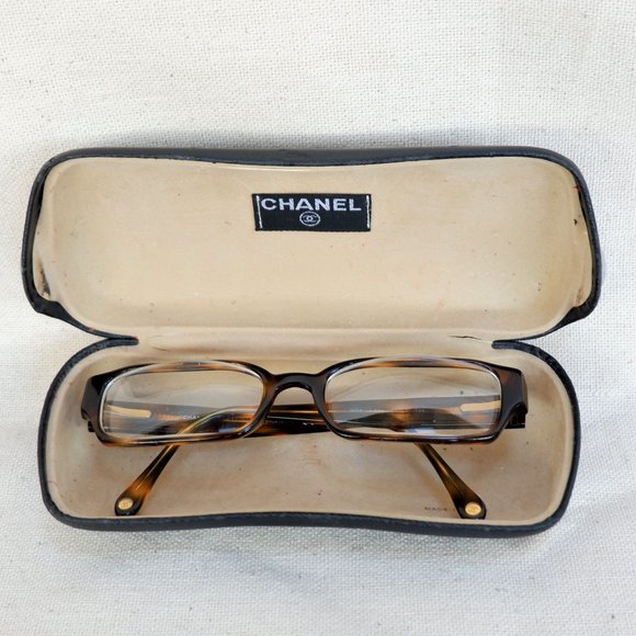 Authentic CHANEL Glasses 3058 c.502 Tortoise 53mm - Picture 1 of 12